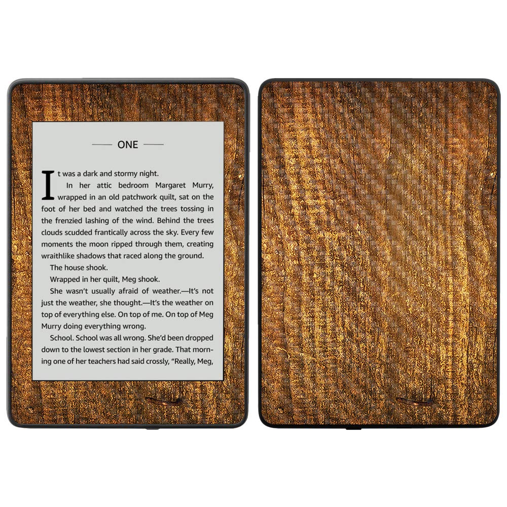 Premium Carbon Fiber Skin for Amazon Kindle Paperwhite 2018 (10th Gen) - Bamboo Ohm Design | Waterproof Protective Cover with Durable Textured Finish | Easy Application & Removal | Made in USA | Perfect for Travel, Reading & Outdoor Use