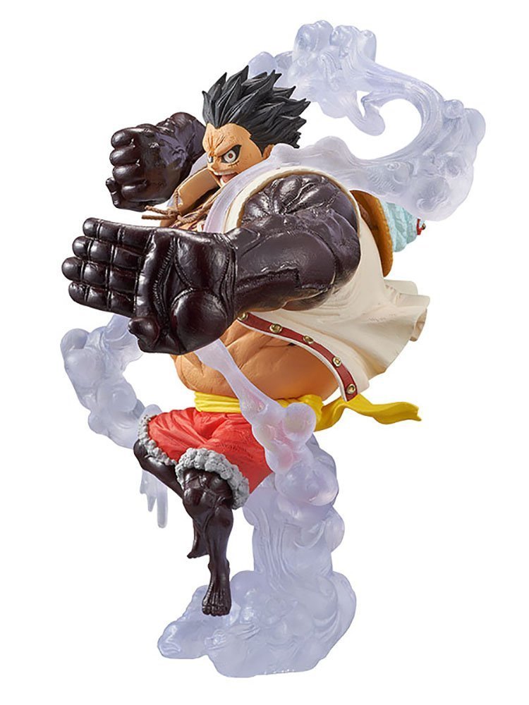 Banpresto One Piece King of Artist The Bound Man Action Figure - Luffy Collectible Toy for Anime Fans, Perfect for Display & Gift Giving - Anime Room Decor, Office Desk Display, Manga Collection Showcase
