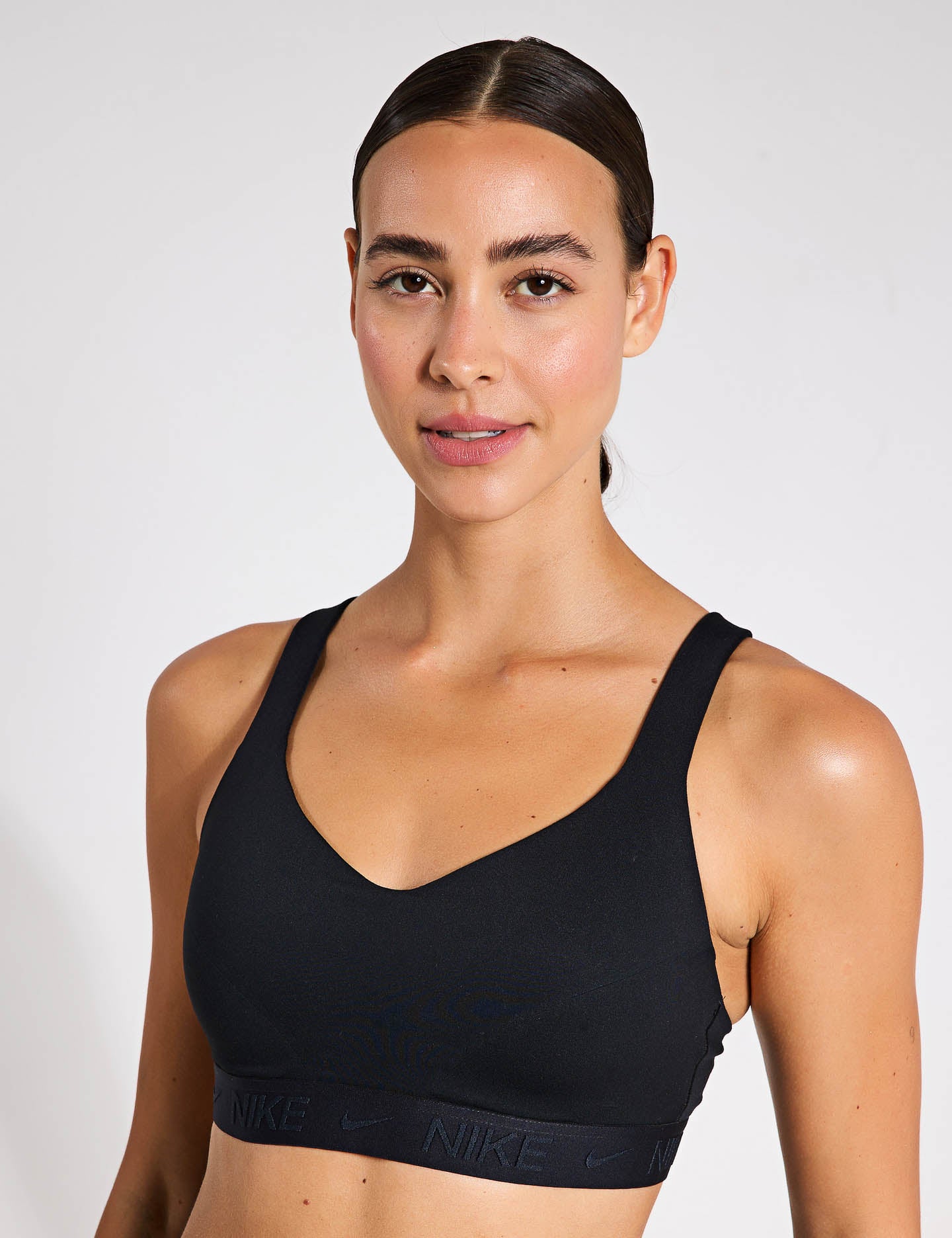 High Support Sports Bra for Women - Indy Black - Perfect for Running, Yoga & Gym Workouts