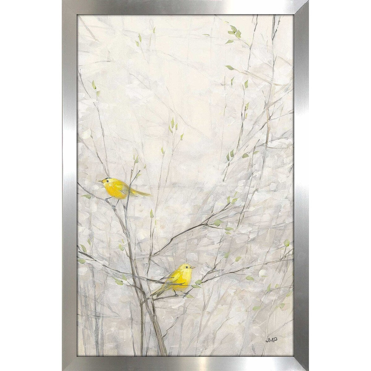 Birds in Trees II by Julia Purinton - Vibrant Acrylic Wall Art Print - Perfect for Living Room, Bedroom & Office Decor