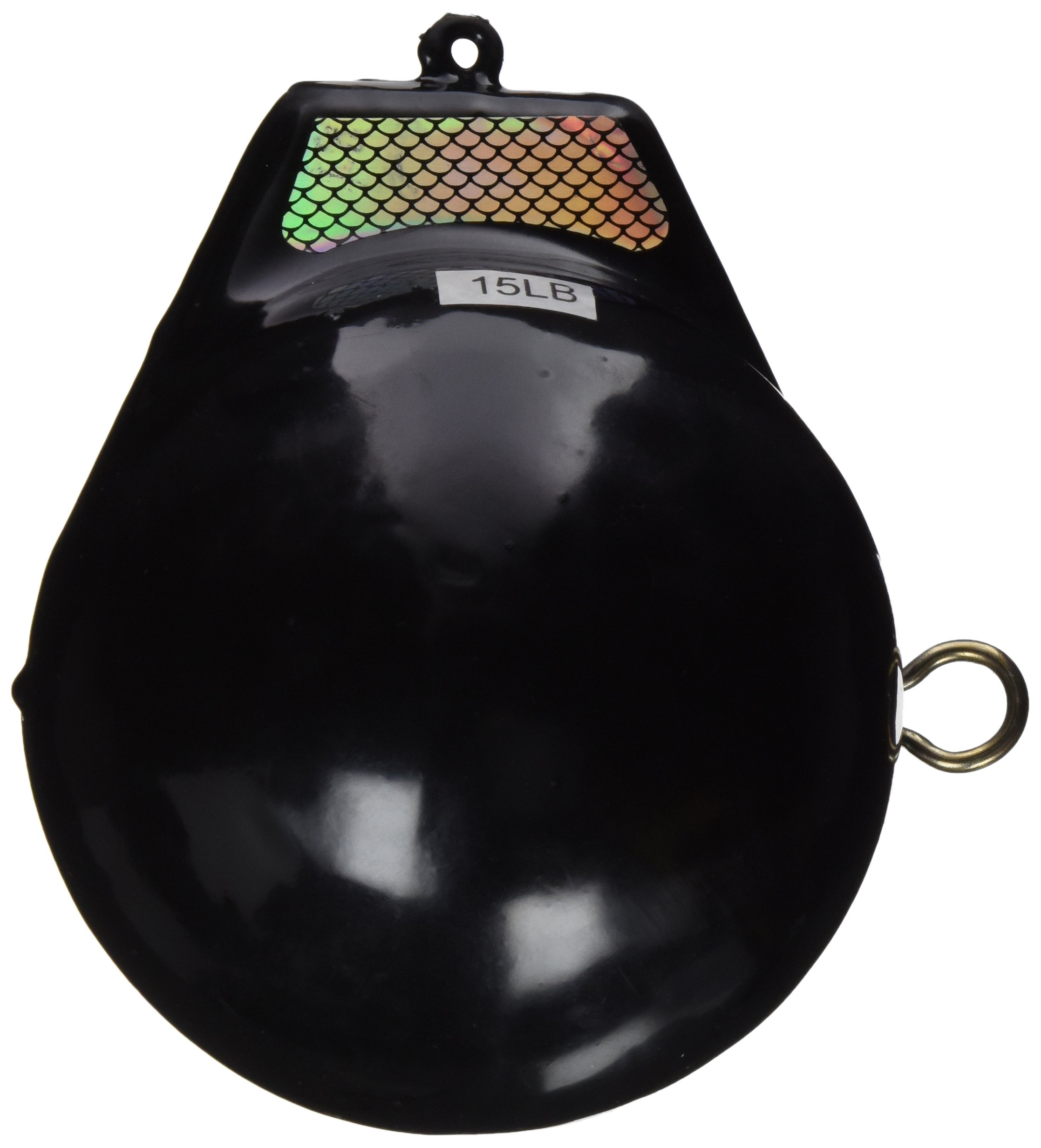 Danielson 15lb Vinyl-Coated Downrigger Weight for Saltwater Fishing - Heavy Duty Trolling Sinker for Deep Sea Fishing, Salmon, and Lake Trout