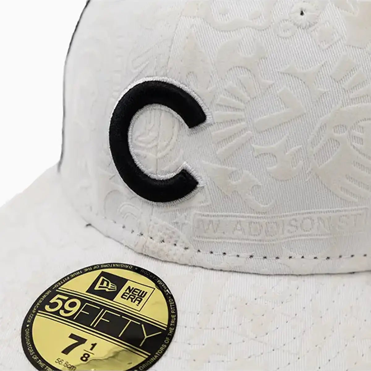 Chicago Cubs MLB 59FIFTY Fitted Baseball Cap - Official Licensed Adjustable Hat for Men & Women - Perfect for Games, Collecting & Everyday Wear
