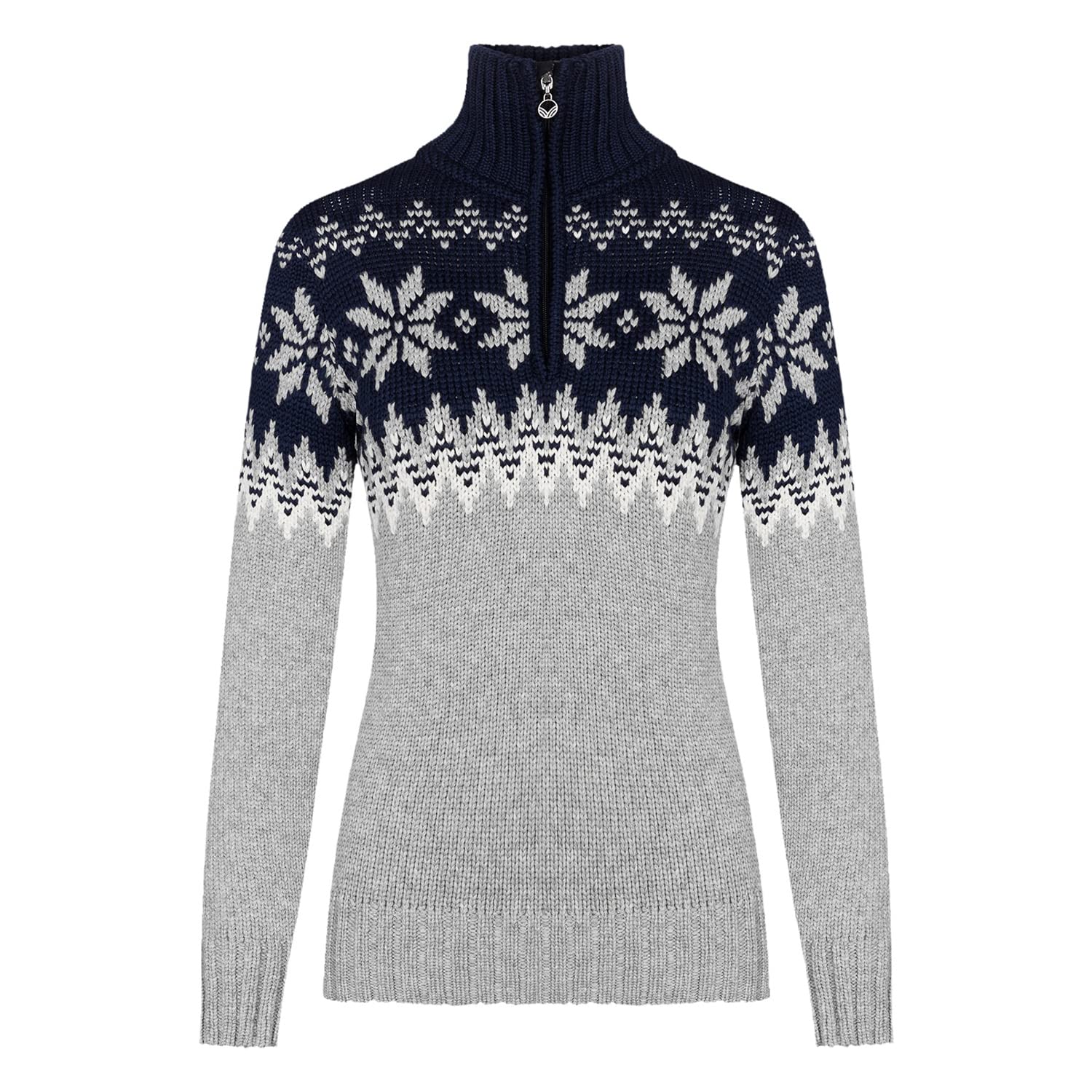 Dale of Norway Myking Women's 100% Merino Wool Sweater - Soft Warm Pullover for Women - Modern Feminine Fit Ladies Knitwear - Perfect for Winter, Outdoor Activities & Casual Wear