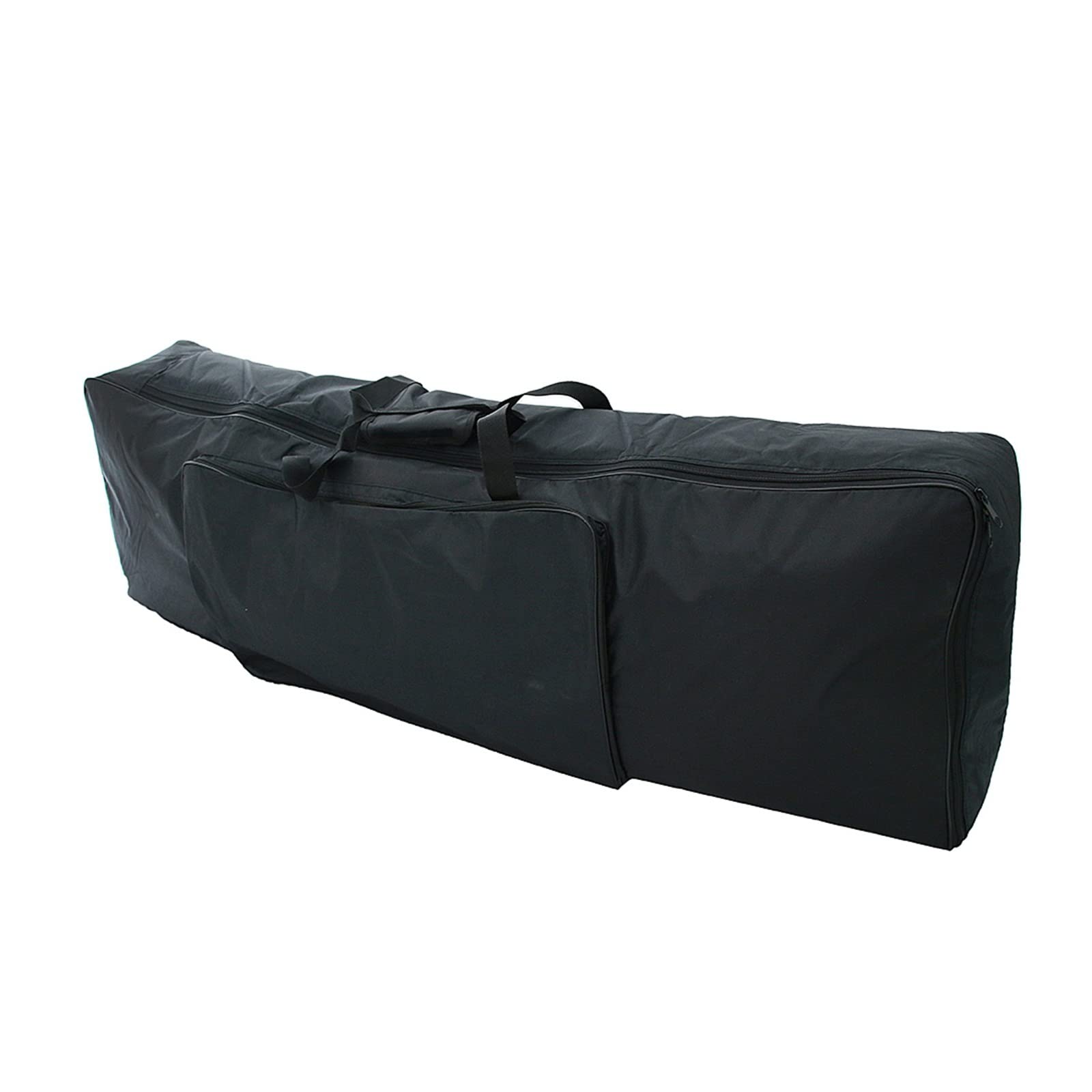VSOLS Professional 88-Key Digital Piano Carrying Case - Heavy Duty Padded Keyboard Bag for Electric Pianos (Black) - Perfect for Gigging Musicians, Studio Sessions & Travel Protection
