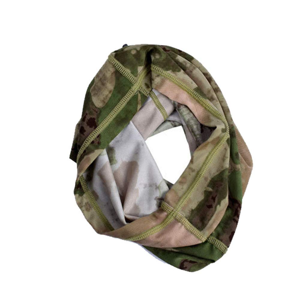 Tactical Airsoft Face Mask & Neck Scarf - Outdoor Shooting Protection Gear, Cycling Balaclava, Camouflage Neckerchief for Hunting, Paintball, Airsoft & Tactical Sports