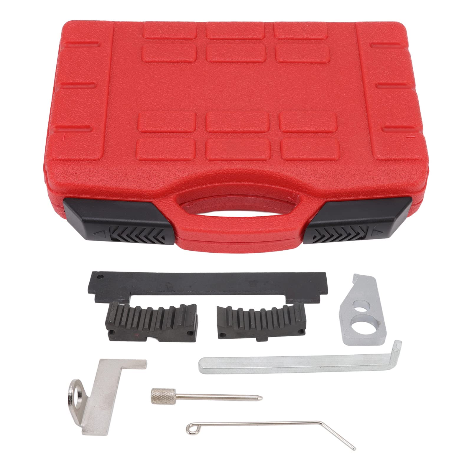 8-Piece Steel Camshaft Timing Tool Kit - Compatible with Alfa Romeo 16V 1.6L & 1.8L Engines - Professional Engine Timing Tool Replacement for Precise Camshaft Tensioning - Perfect for DIY Mechanics & Professional Auto Repair Shops