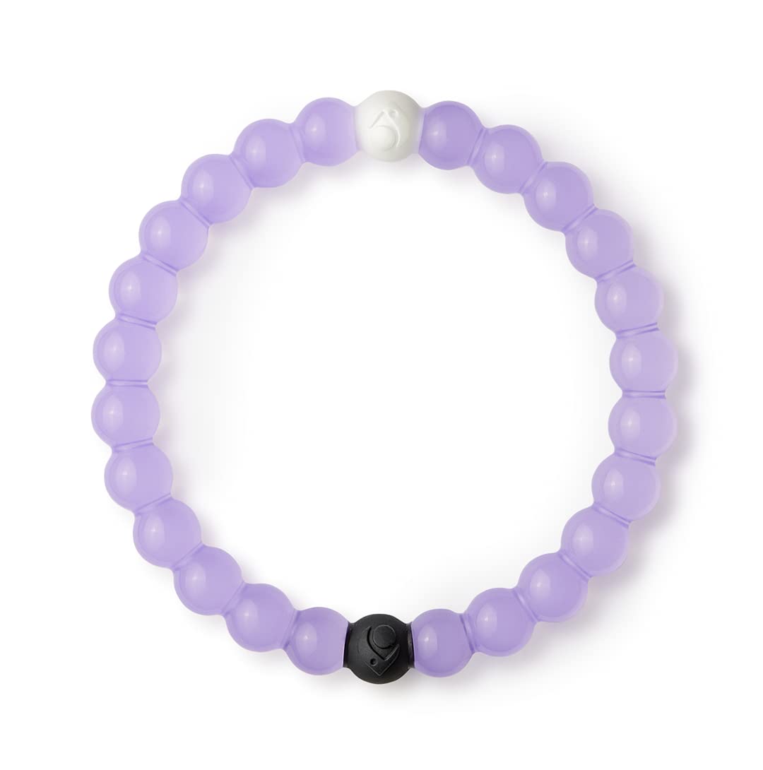 Lokai Silicone Beaded Bracelet for Alzheimer's Awareness - Adjustable Slide-On Bracelet for Women & Men - Comfortable Silicone Jewelry for Daily Wear & Charity Support - Perfect for Fundraising, Gifts, and Showing Solidarity