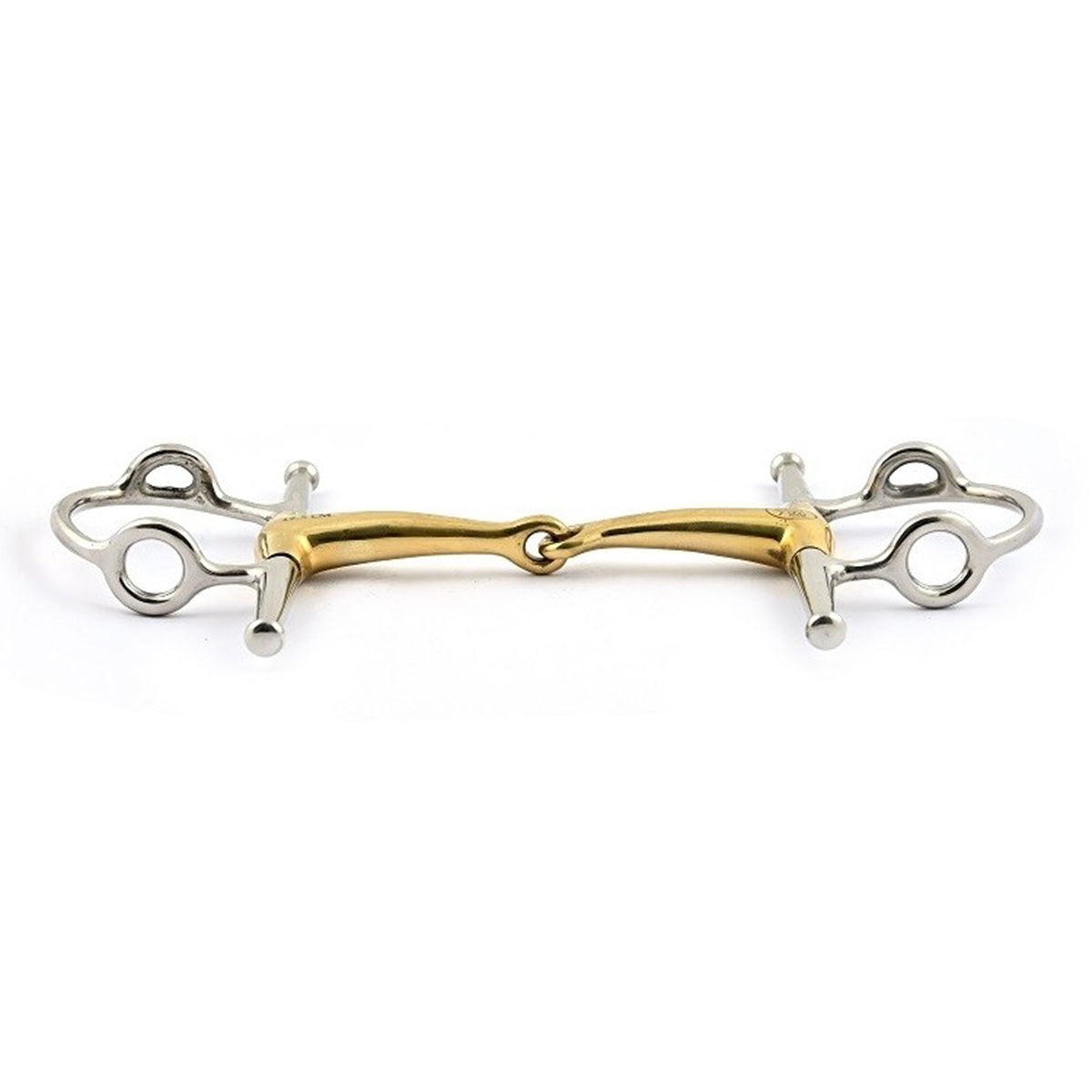 Jump'in Full Cheek Gag Bit - Comfortable Horse Training Bit for Western & English Riding - Perfect for Trail Riding, Dressage & Show Jumping