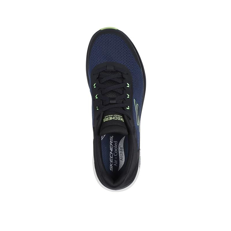 GO WALK WORKOUT WALKER 216435/NVLM - Comfortable Walking Shoes for Women & Men - Perfect for Workouts, Jogging, and Daily Walking