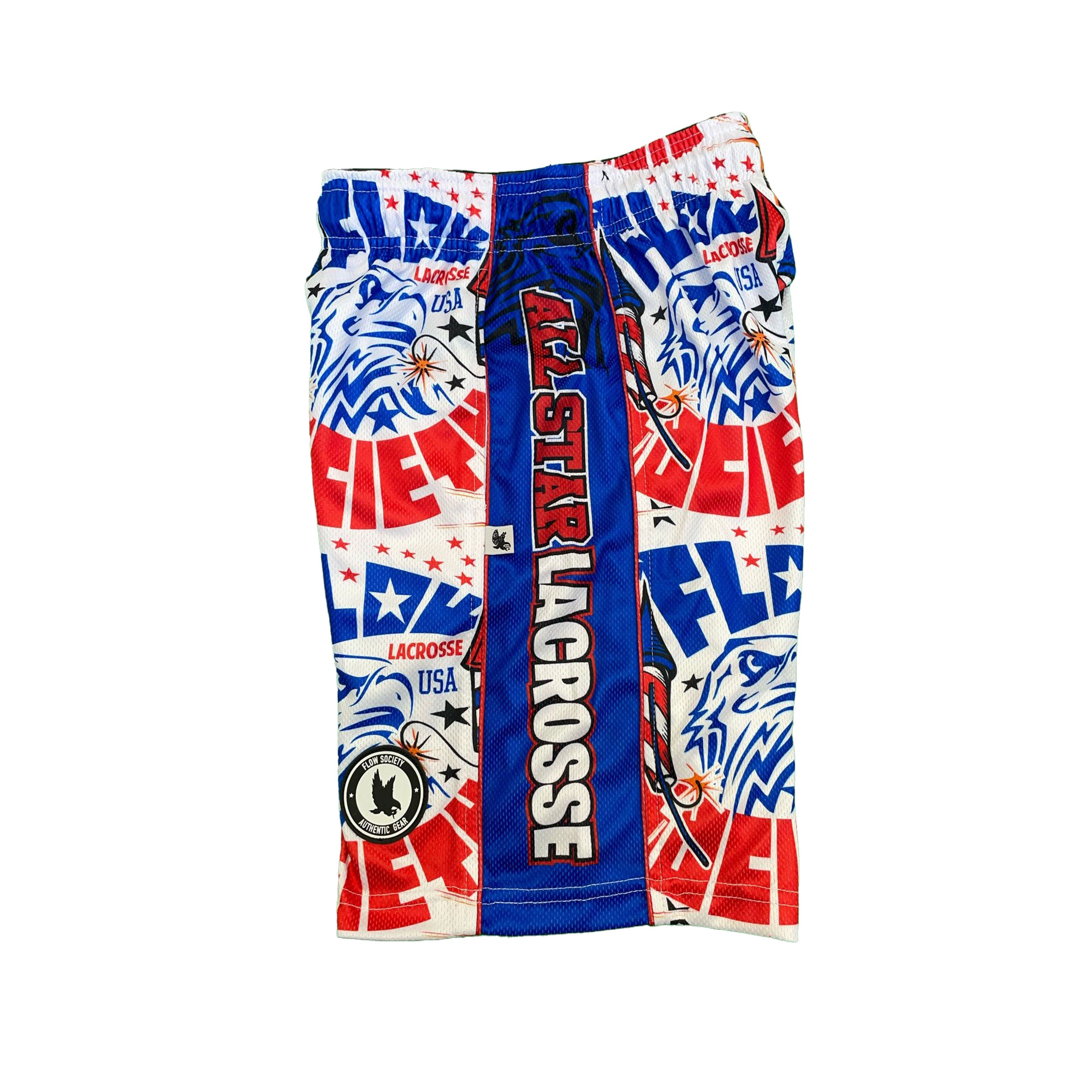 Men's Kaboom All-Star Lacrosse Shorts - Lightweight & Breathable for Training & Games | Perfect for Lacrosse, Soccer & Running
