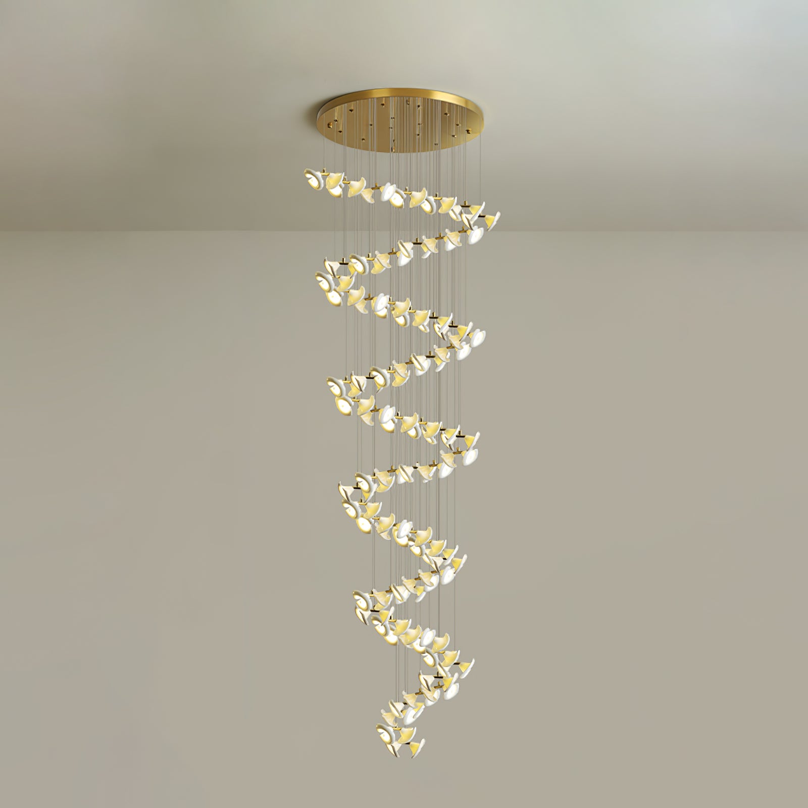 Gold & White