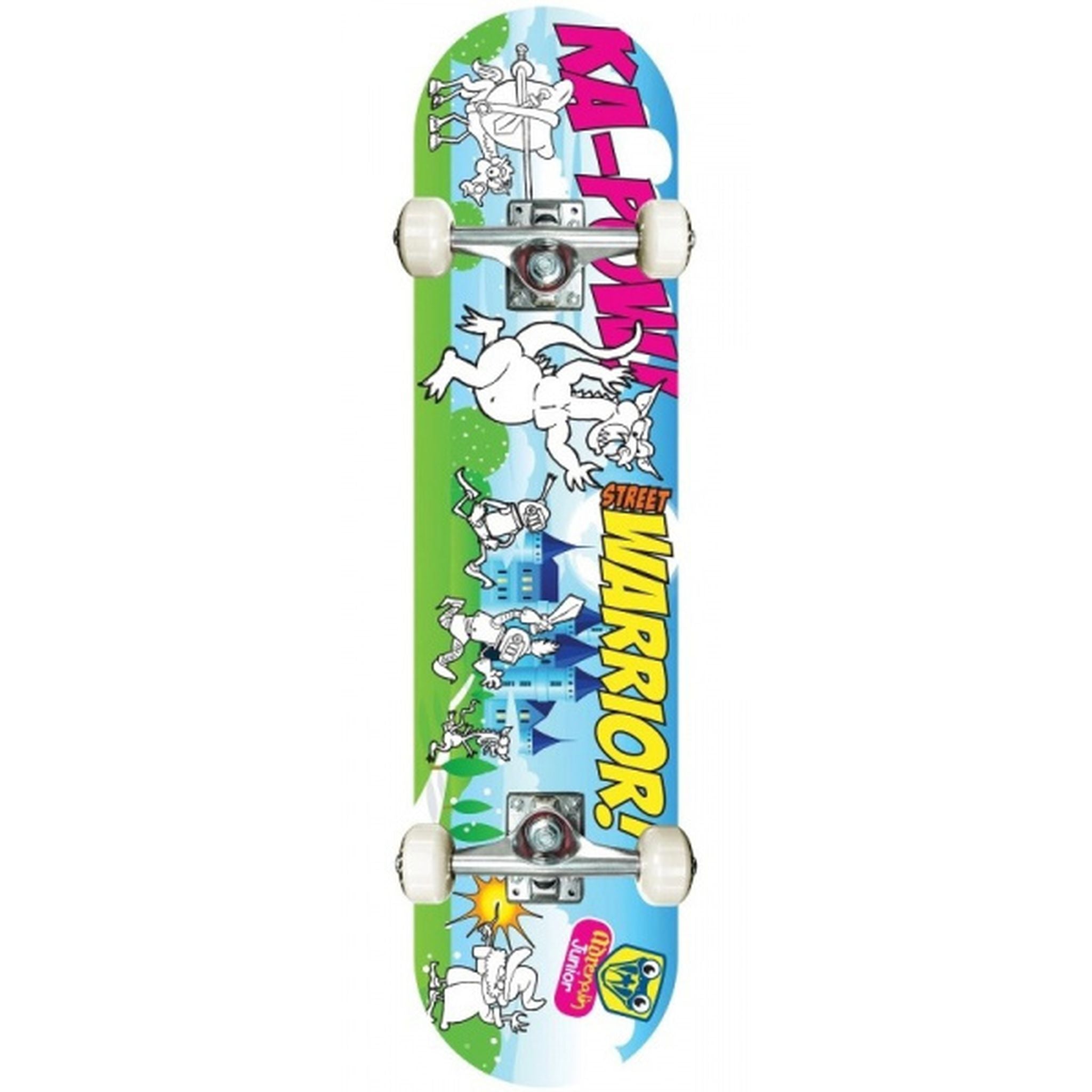 Adrenalin Street Warrior Skateboard - High Performance Pro Skateboard for Street & Park Riding - Perfect for Tricks, Commuting & Urban Skateboarding
