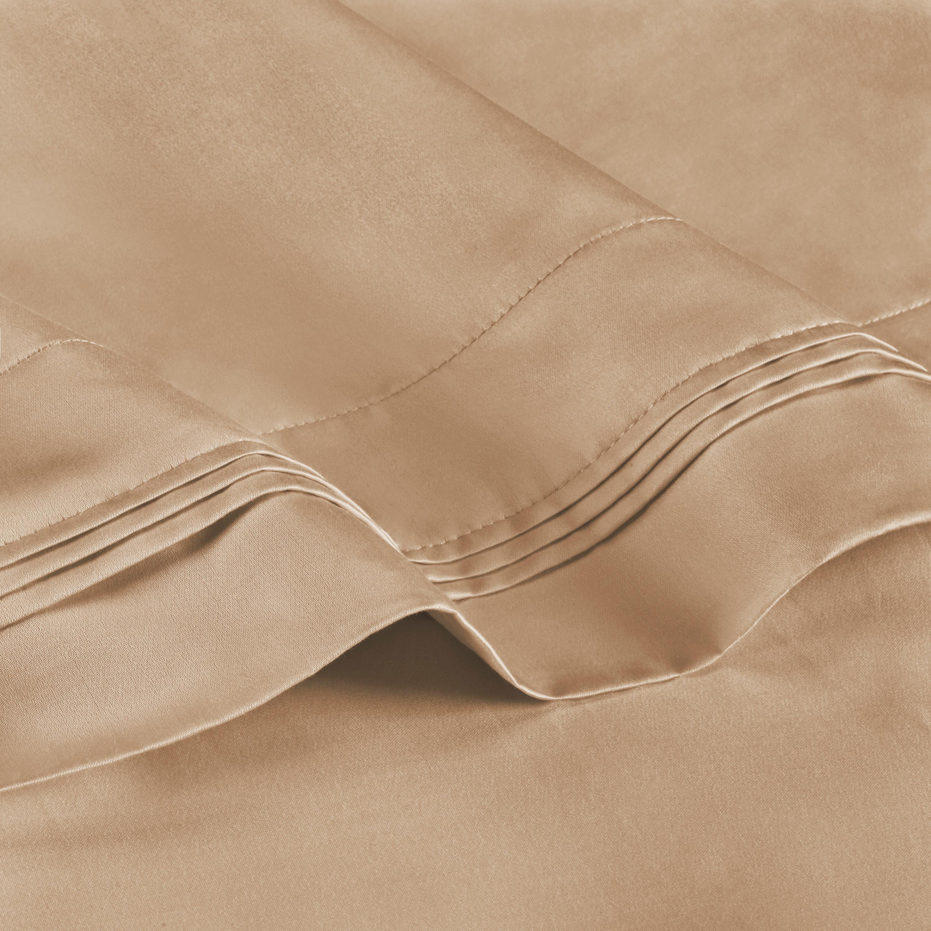 Luxury 1000 Thread Count Egyptian Cotton Pillowcase Set - Ultra Soft & Breathable for a Comfortable Sleep - Perfect for Bedroom, Hotel, and Home Decor