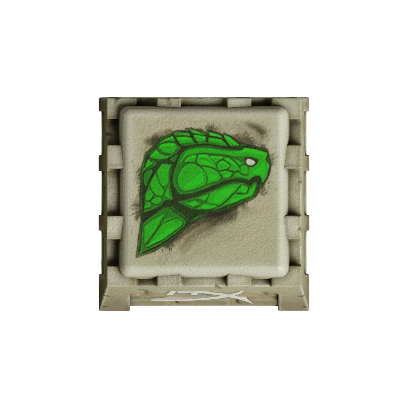 Custom HX3D Guild Wars 2 Themed Mechanical Keyboard Keycap - Siege Turtle Design for Gaming Enthusiasts | Perfect for PC Gamers and Keyboard Customization