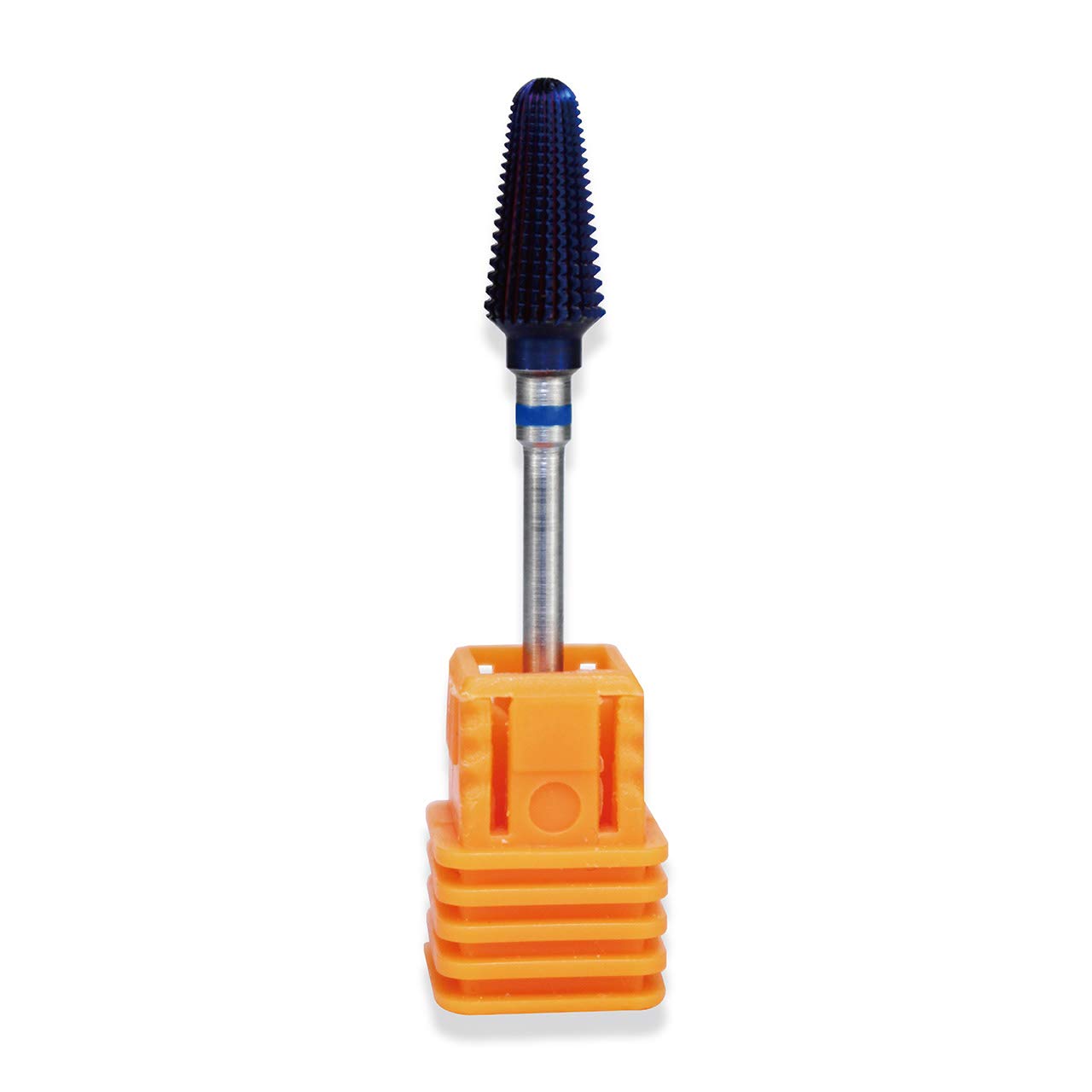 Purple Coated C & I Tapered Tornado & Texas Tornado Nail Drill Bit for Professional Nail Drill Machine - Perfect for Acrylic Nails, Gel Extensions & Nail Art