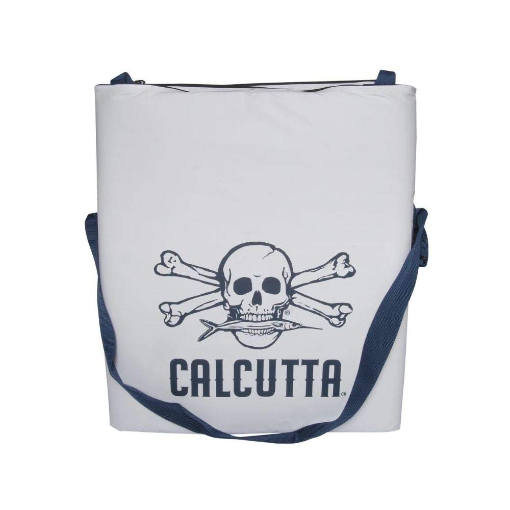Calcutta Insulated Fish Bag - 24-Hour Ice Retention, Waterproof Fish Cooler with Nylon Straps & Built-in Ruler | Perfect for Fishing Trips, Camping, and Outdoor Adventures