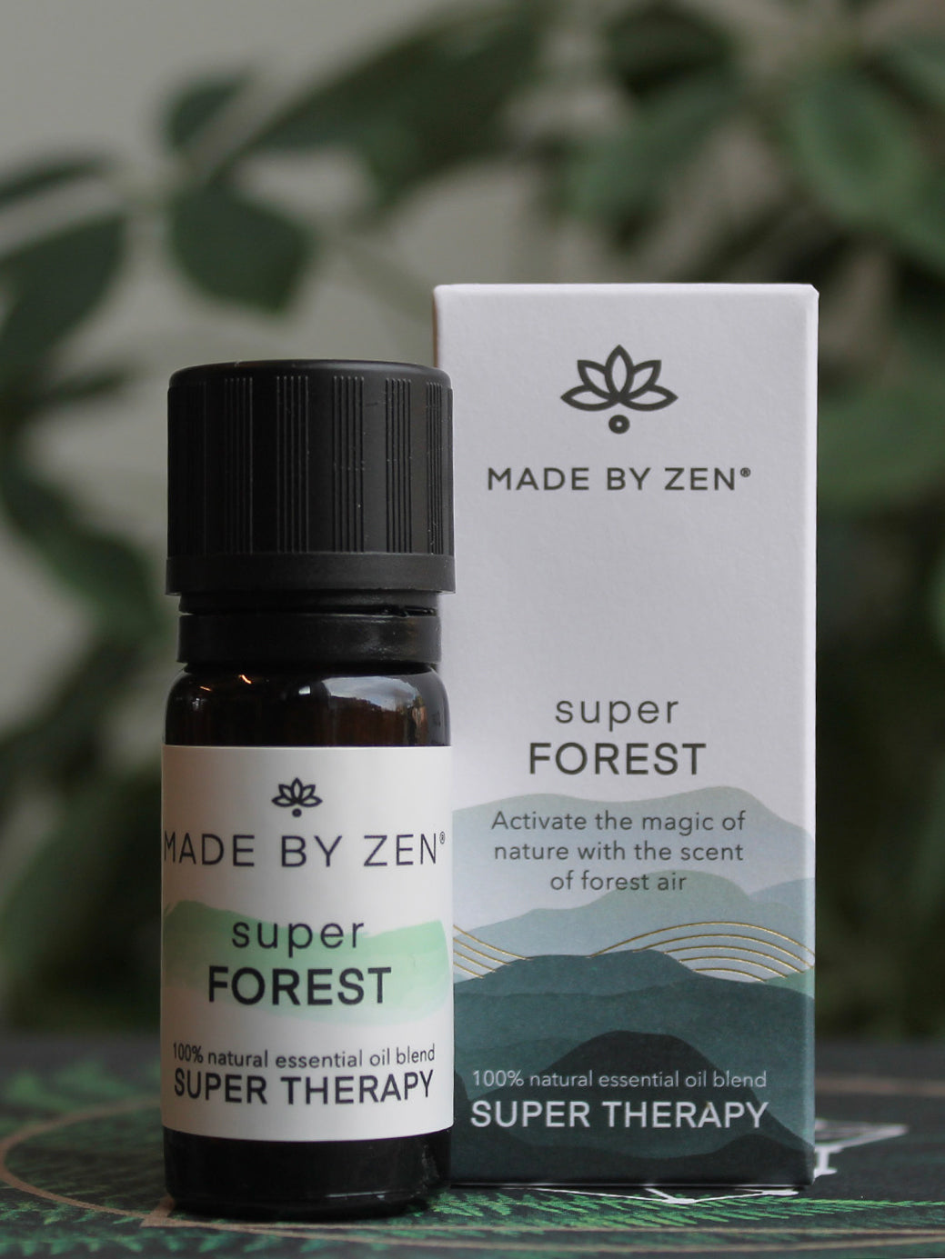 Made By Zen Super Therapy Oil - Forest Scented Aromatherapy Essential Oil for Relaxation & Stress Relief - Perfect for Massage, Diffusers & Home Spa