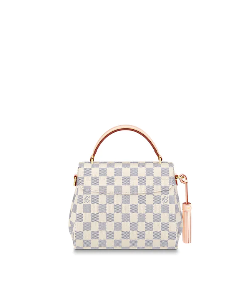 Louis Vuitton Croisette Damier Azur Canvas Crossbody Bag - Stylish & Lightweight for Women | Perfect for Work, Travel & Everyday Use