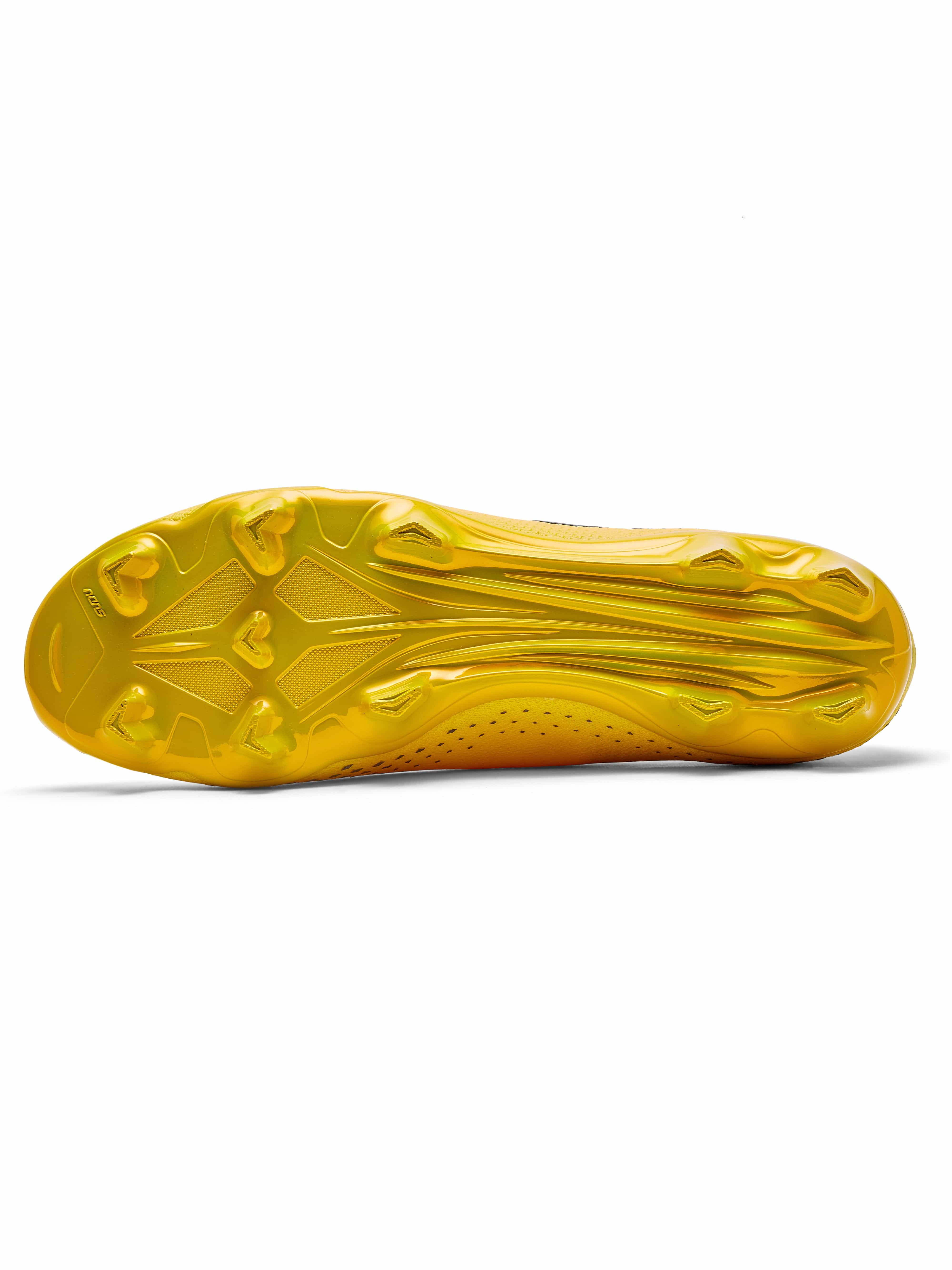 **SFS FG 01+ Pro Football Boots for Men - Lightweight Soccer Cleats with Enhanced Traction - Vibrant Yellow Color - Perfect for Turf, Grass & Indoor Matches**