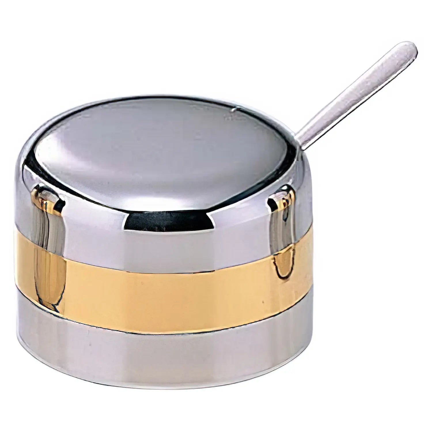 Premium M Taka Stainless Steel Karashi Cruet - Elegant Mustard Dispenser for Sushi, Hot Dogs & Gourmet Dining
