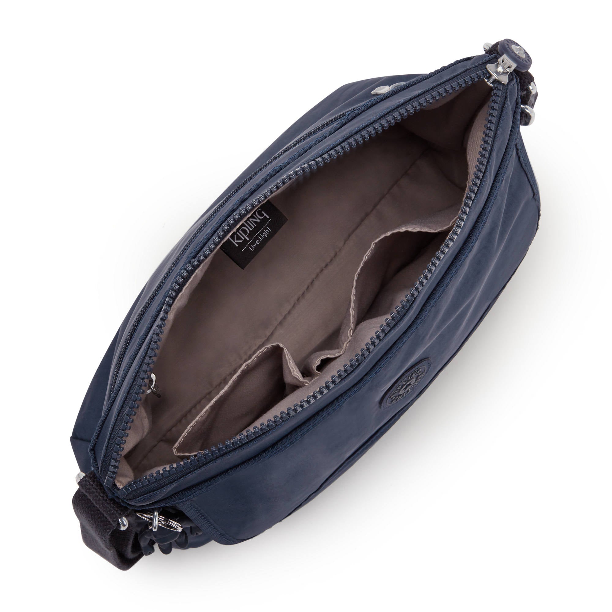 Kipling Aisling Crossbody Bag - Lightweight & Durable Blue Shoulder Purse for Women | Perfect for Travel, Work & Everyday Use