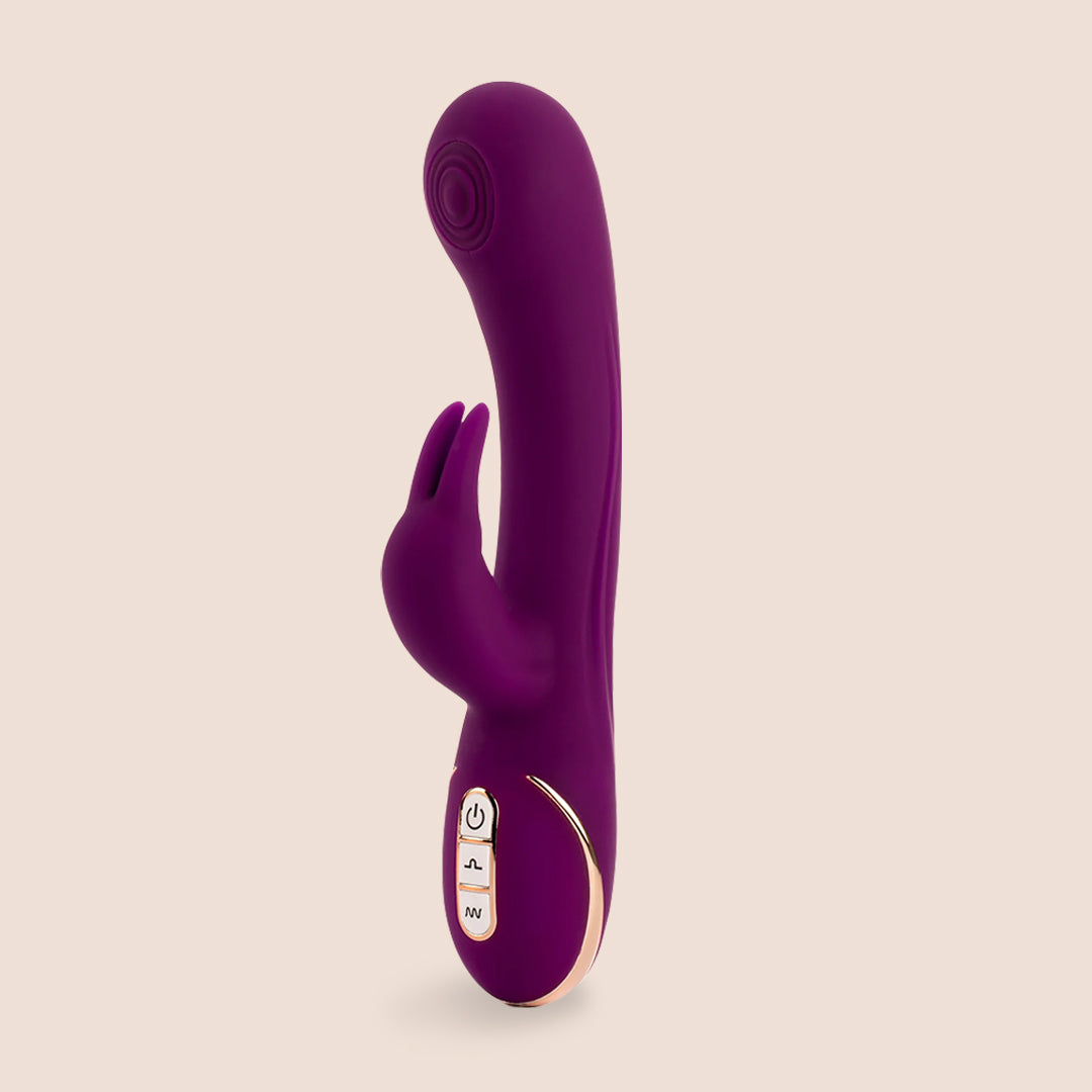 Jack Rabbit® Signature Silicone Thumping Rabbit - Rechargeable Vibrating & Thumping Rabbit Vibrator for Women | Ultimate Pleasure & G-Spot Stimulation | Perfect for Solo Play & Couples Intimacy
