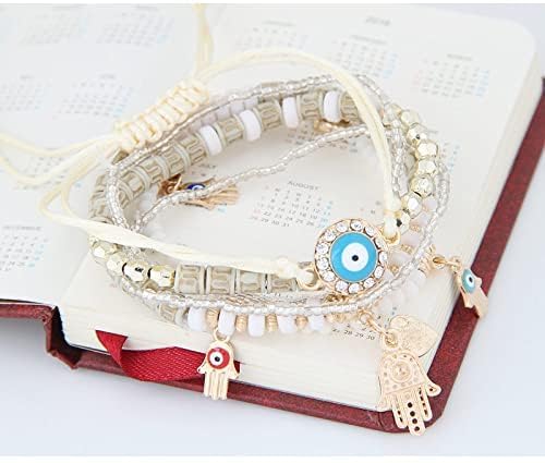 YouBella Evil Eye Bracelet for Women & Girls - Stylish Protection Jewelry for Everyday Wear, Gifts & Spiritual Healing