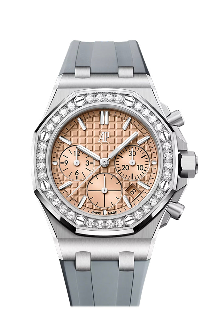 Audemars Piguet Royal Oak Offshore 37mm Salmon Dial Stainless Steel Watch 26231ST.ZZ.A178CA.01 - Luxury Sports Watch for Men, Perfect for Business & Formal Occasions