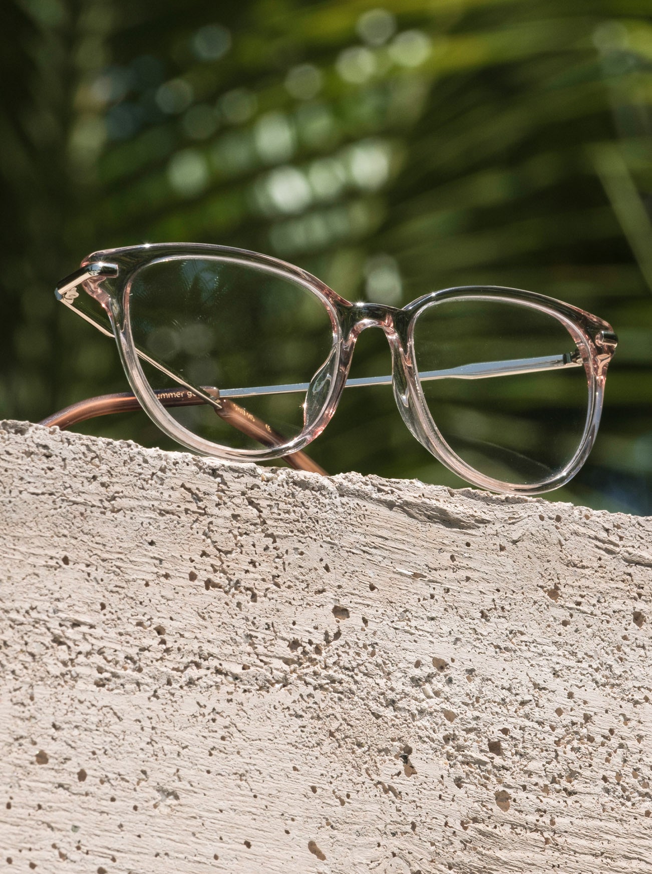 CELESTE Dawn + Polished Summer Gold / Clear 51mm Sunglasses - Stylish UV Protection Shades for Beach, Driving & Outdoor Activities