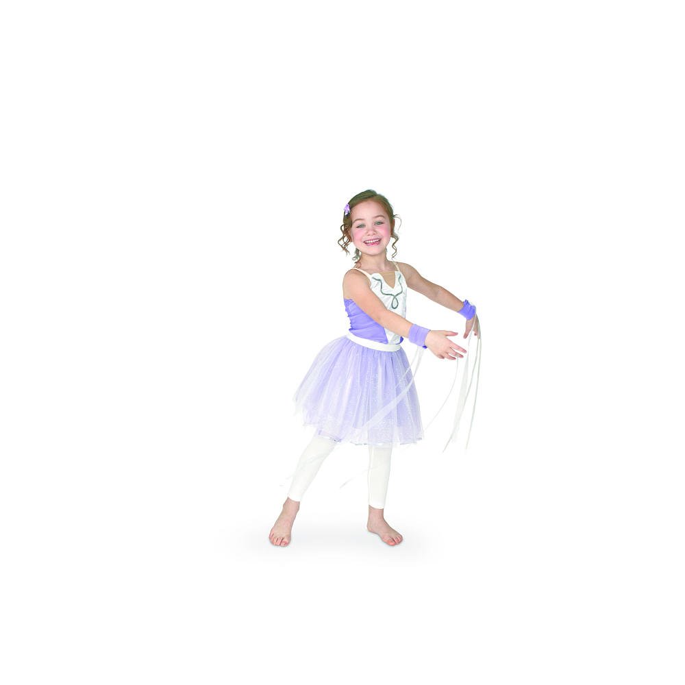 Imaginarium Figure Skater & Dancer Dress Up Costume Set for Kids - Perfect for Ice Skating Performances, Ballet Recitals & Pretend Play
