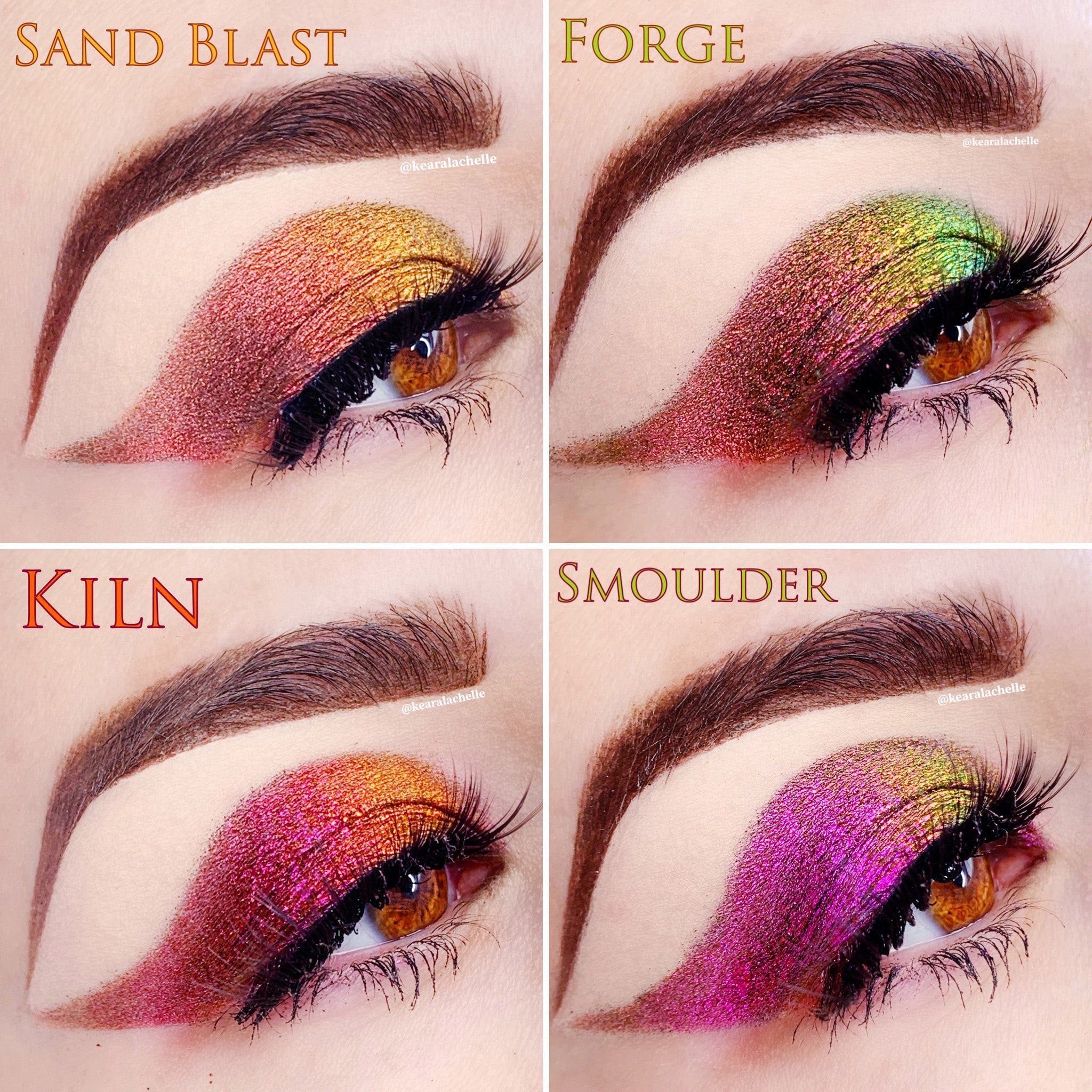 Multichrome Eyeshadow Palette - Jewel-Toned Shimmer & Metallic Finish for Stunning Eye Makeup | Perfect for Parties, Night Out & Special Occasions