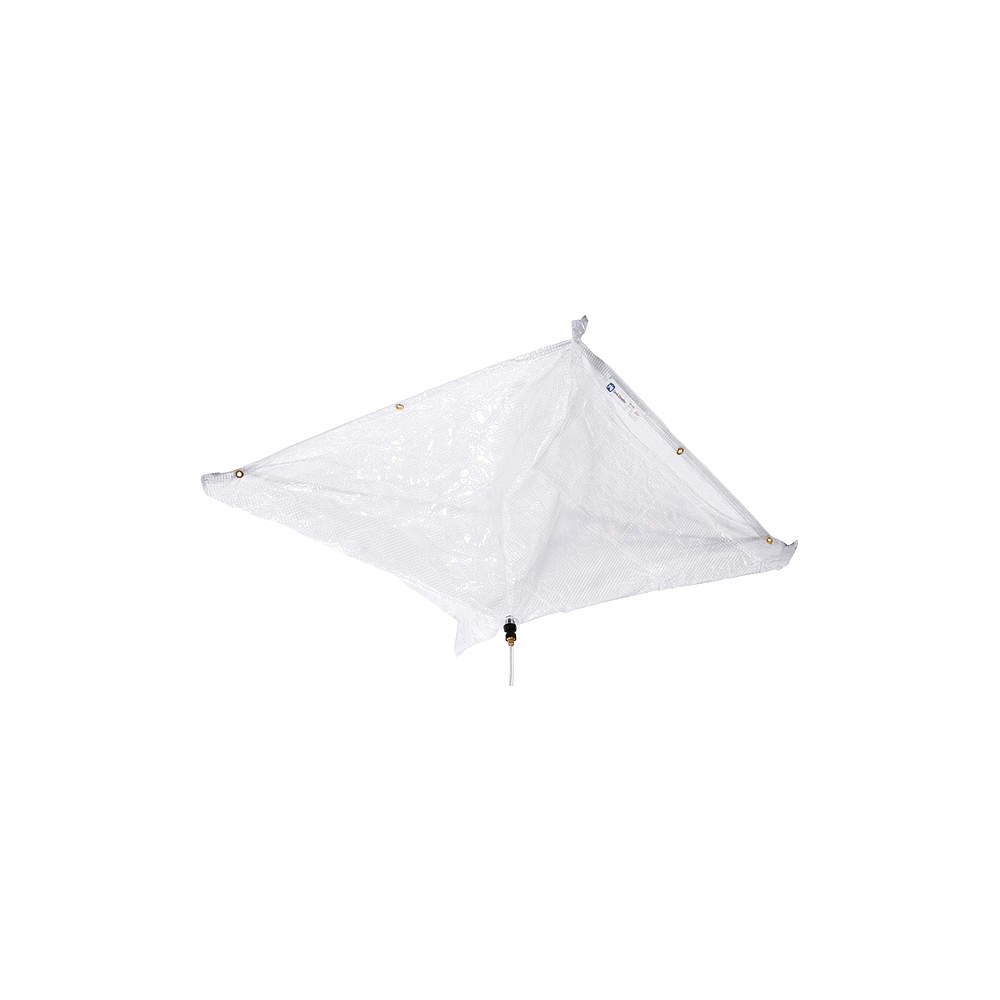 12' x 12' Clear PIG Roof Leak Diverter Tarp - Waterproof Emergency Roof Repair Cover for Heavy Rain & Storms - TLS465-CL | Ideal for Home, Garage & Commercial Building Protection
