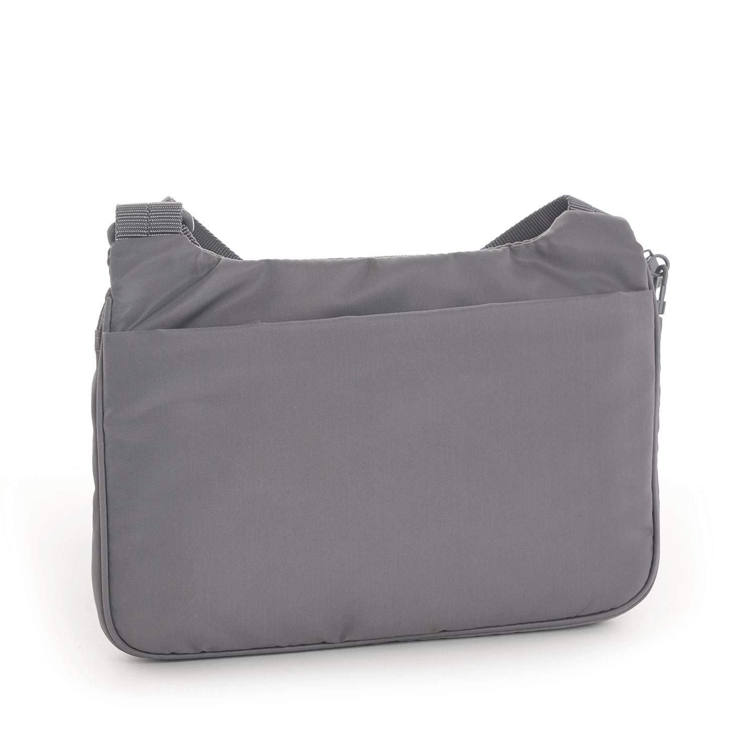 Hedgren Sally RFID Blocking Crossbody Bag in Titanium - Stylish & Secure Anti-Theft Purse for Travel, Work & Daily Use