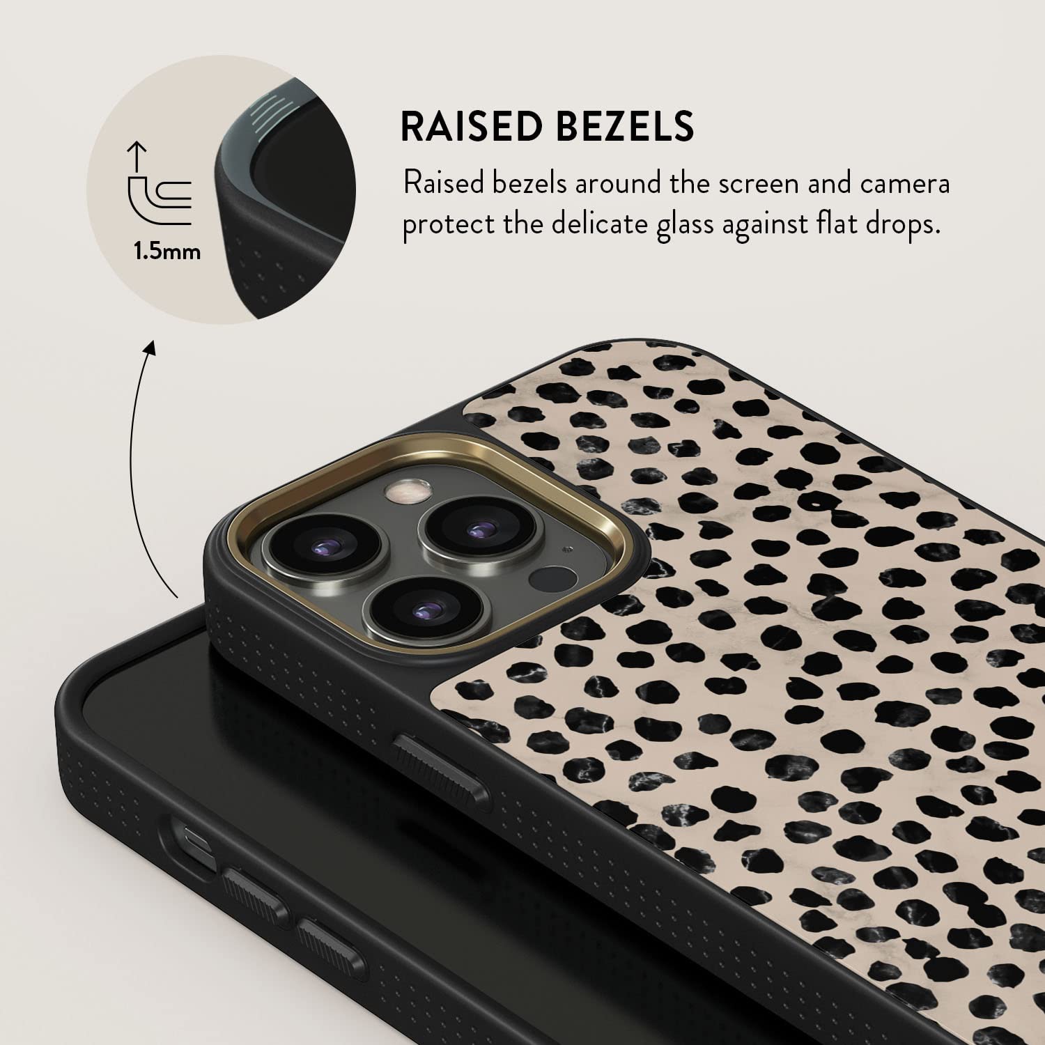 BURGA Protective Case for iPhone 14 Pro Max - Cute Aesthetic Phone Cover with Trendy Fall Pattern | Shockproof Slim Fit for Apple iPhone 14 Pro Max | Perfect for Everyday Use, Travel & Fashion Accessory