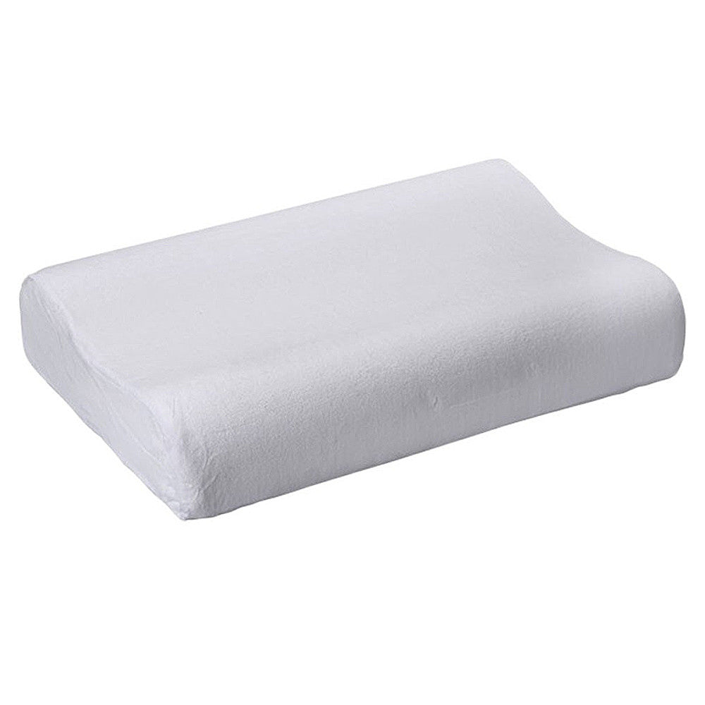 Contour Memory Foam Pillow for Neck Pain Relief & Deep Sleep - Orthopedic Support for Side, Back & Stomach Sleepers - Perfect for Home, Travel & Office Use