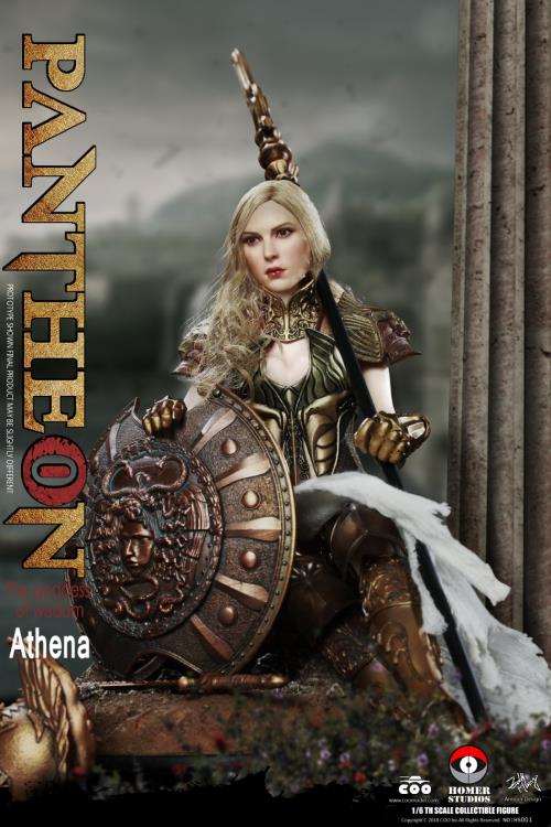 COO Model 1/6 Scale Pantheon Athena Goddess of Wisdom Collectible Figure - Perfect for Anime Fans, Mythology Enthusiasts & Home Decor Display