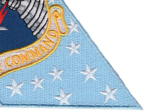 Vintage Strategic Air Command SAC Banner Patch - Military Collectible & Embroidered Badge for Jackets, Hats & Bags
