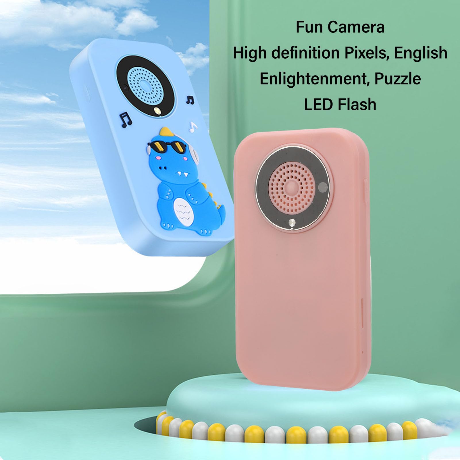 R20 Compact Digital Camera - 96MP CCD Camera with Flash & Timer for Beginners | Travel & Vlogging
