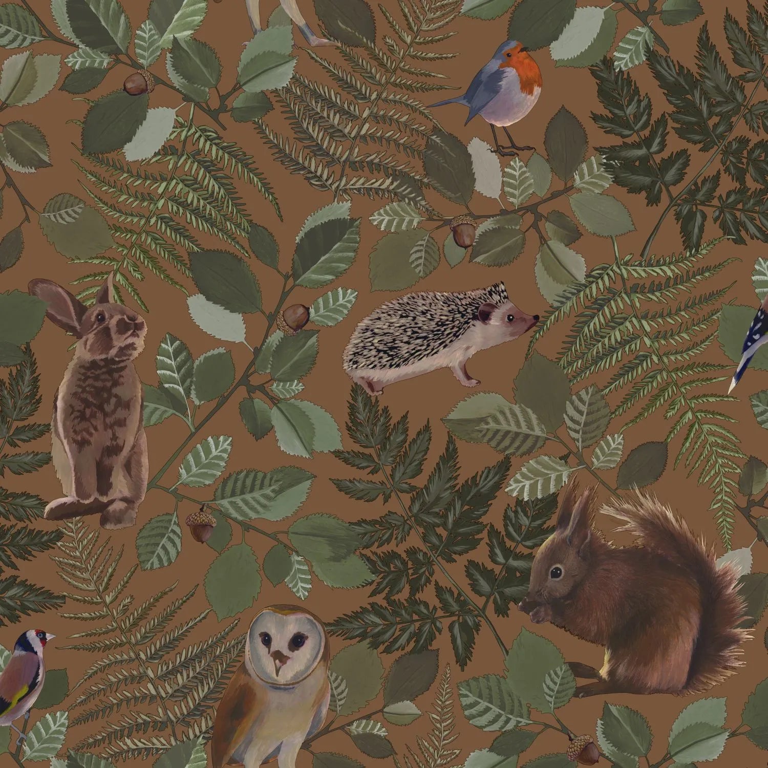 Forest Friends Mystic Woods - Enchanted Woodland Decor for Kids' Rooms & Nursery - Perfect for Fantasy Themed Bedrooms & Playrooms