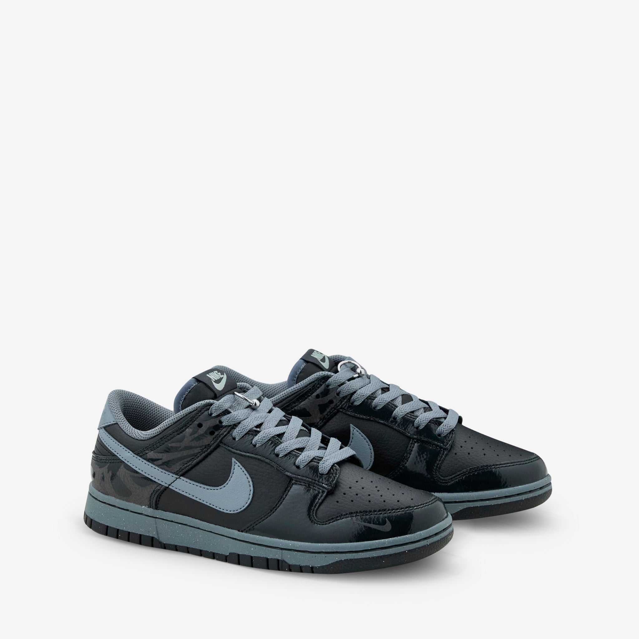 Nike Dunk Low Retro 'Berlin' Sneakers in Off Noir, Cool Grey, Black & Jade Horizon - Stylish & Comfortable for Casual Wear, Street Fashion & Sneaker Collectors