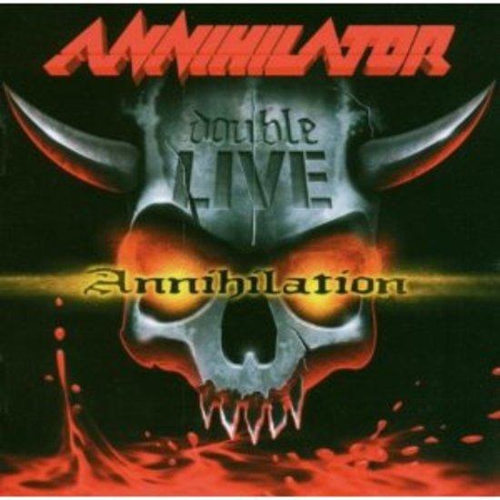 Annihilator Double Live Annihilation CD - Thrash Metal Album | Heavy Metal Music for Concerts, Workouts & Road Trips