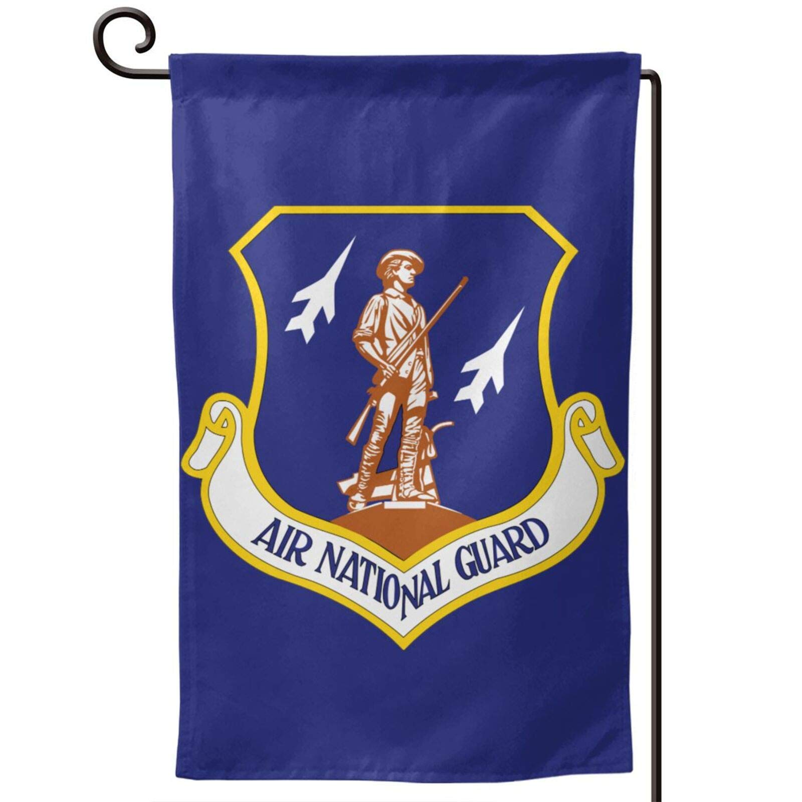 Air National Guard Garden Flag - Double Sided Bunting for Indoor & Outdoor Decor - Perfect for Home, Garden, Yard, and Patriotic Events