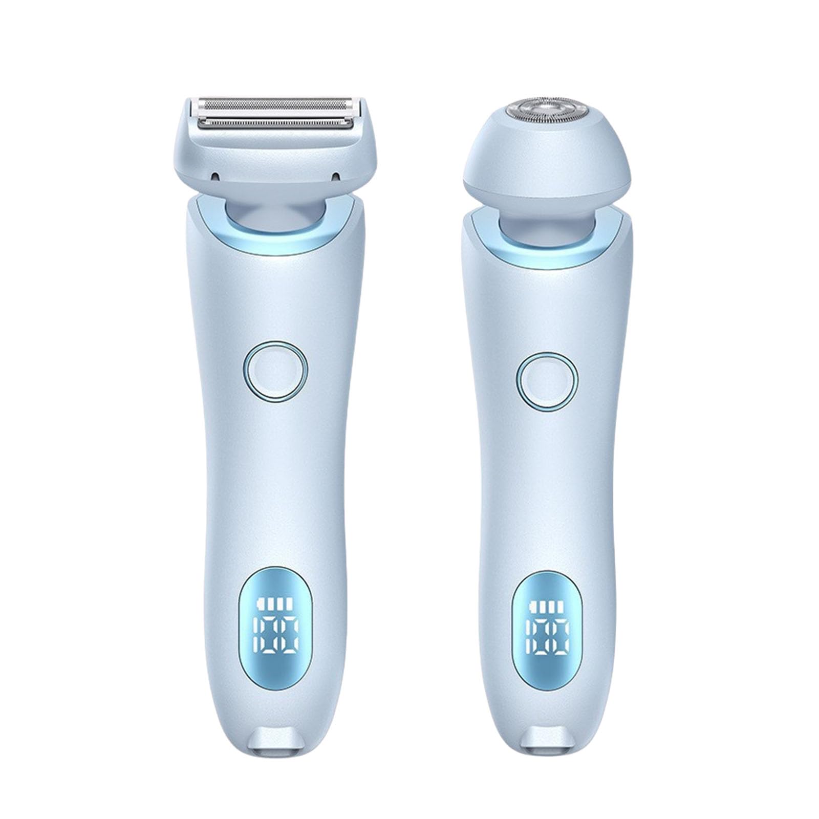 Dusk Women's Electric Razor - Waterproof Rechargeable Shaver for Smooth Legs & Bikini Line - Blue | Perfect for Travel, Gym & Quick Hair Removal at Home