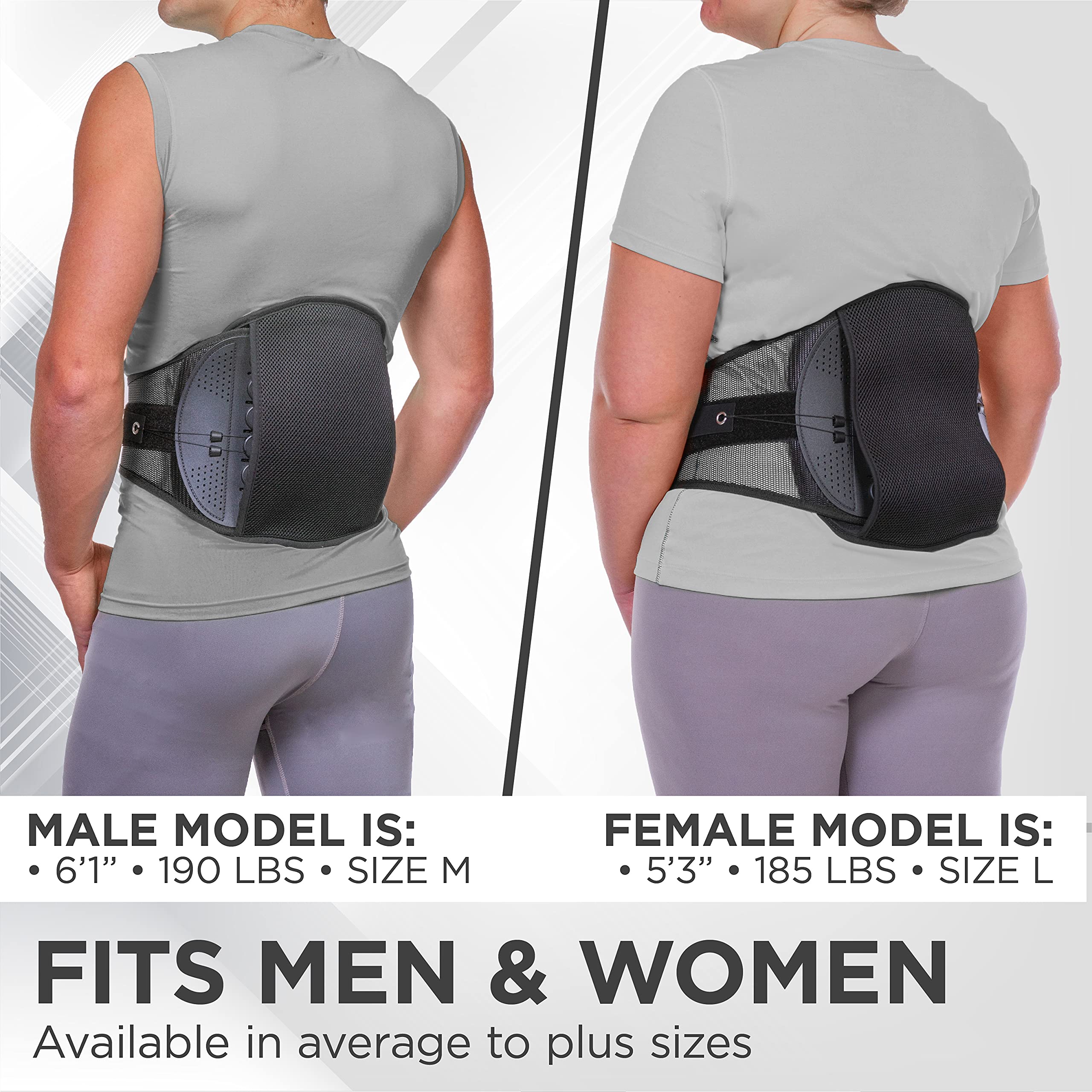 BraceAbility Spondylolisthesis Back Brace - Lumbar Support Belt for Lower Back Pain Relief, Anterolisthesis & Spinal Fracture Treatment, Ankylosing Spondylolysis Stabilizer - Ideal for Daily Wear, Sports & Post-Surgery Recovery (Size S)