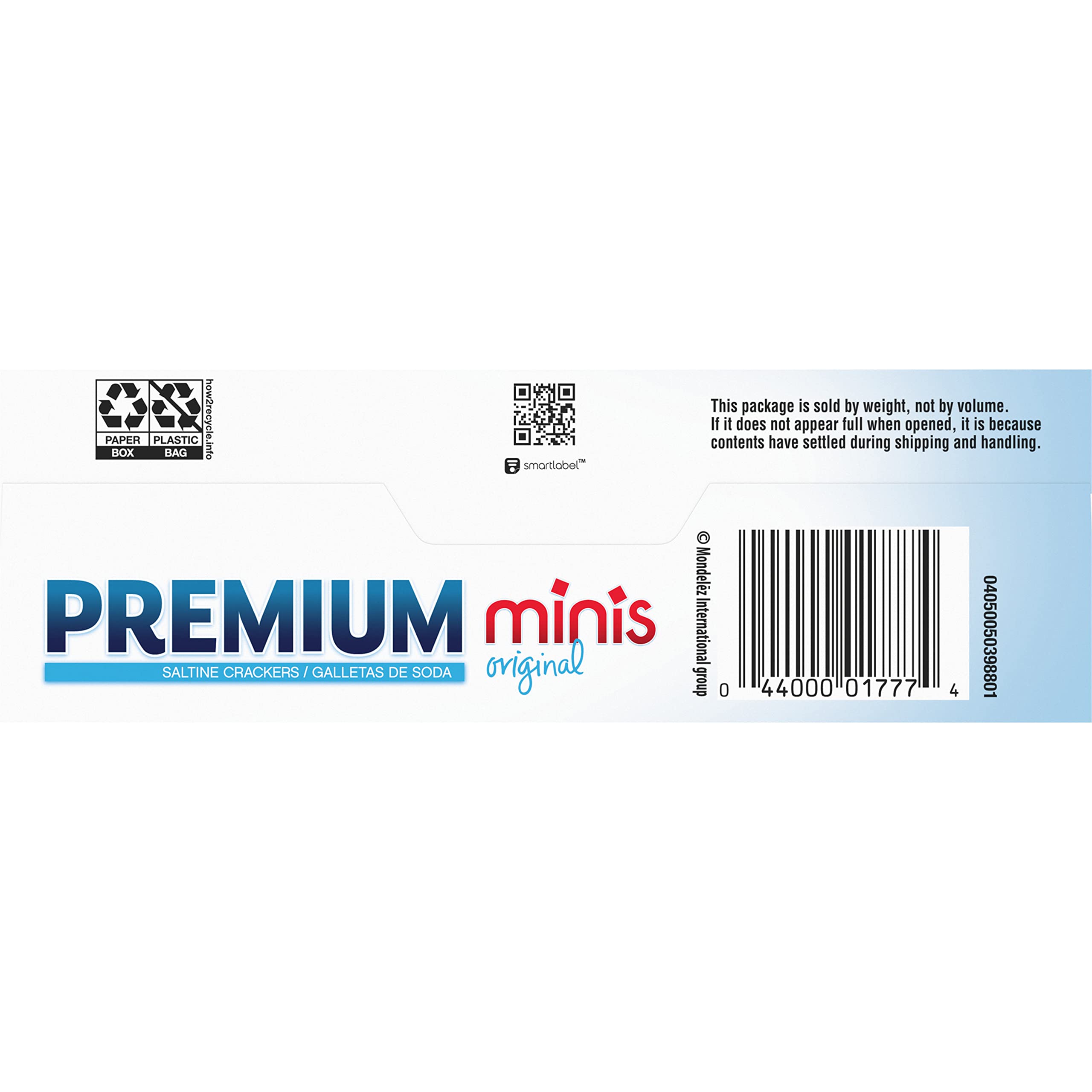 Premium Original Mini Saltine Crackers - Crunchy & Delicious Lunch Snacks, Bulk Pack (6-11 oz Boxes) - Perfect for School Lunches, Office Snacks & Party Platters