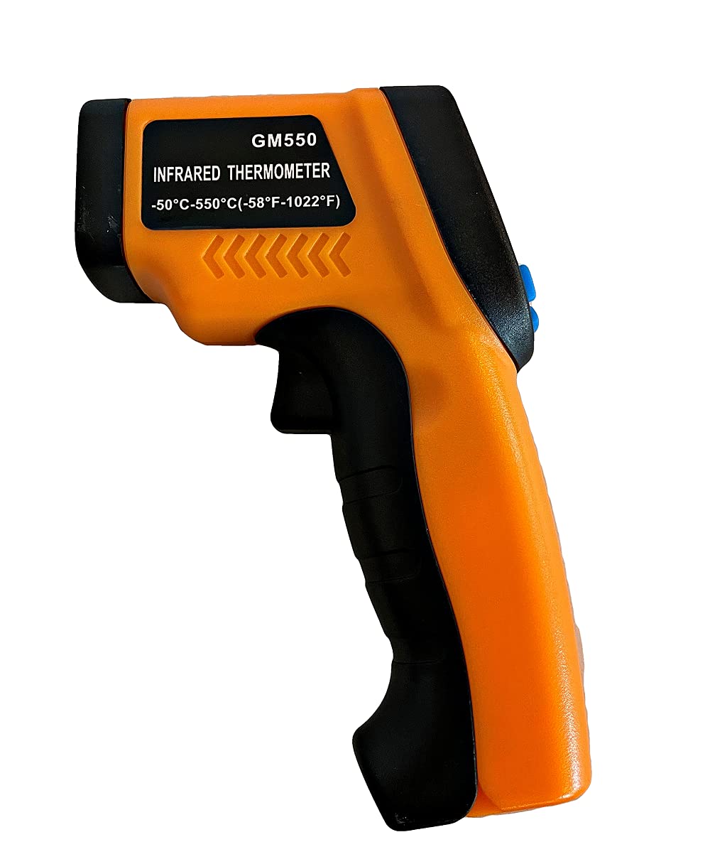 Green Mountain Grill Infrared Digital Temperature Gun for Pizza Oven - Fast & Accurate Cooking Thermometer - Perfect for Grilling, Baking, BBQ & Outdoor Cooking
