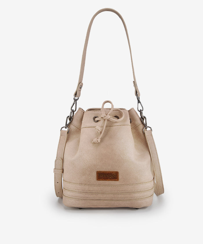 Wrangler Concealed Carry Bucket Crossbody Bag for Women & Men - Durable Tactical Waist Pack with Hidden Gun Pocket - Perfect for Hiking, Travel & Everyday Use
