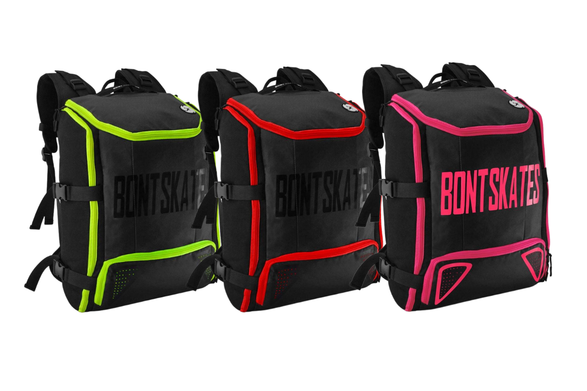 Bont Skate Backpack - Durable Roller Skating Backpack for Men & Women - Perfect for Skateboarding, Roller Derby & Outdoor Sports Gear Storage