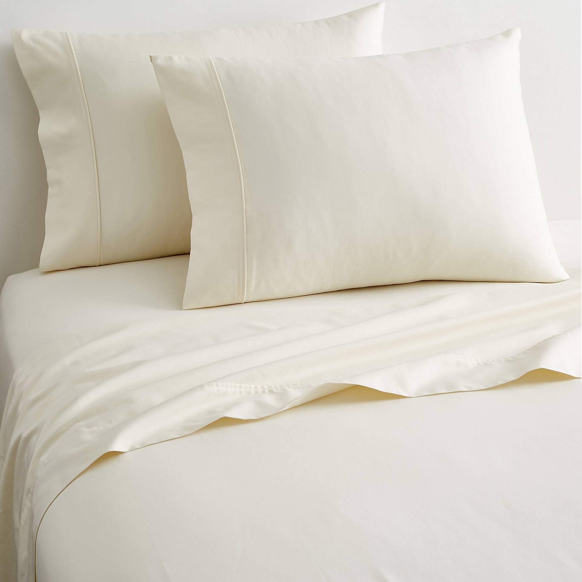 Premium 100% Organic Cotton Bed Sheet Set - 800 Thread Count Sateen Weave - Deep Pocket 10