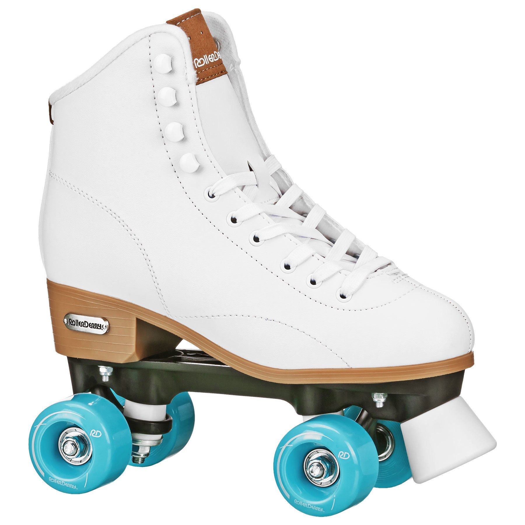 Roller Derby Rush 72 Women's Quad Roller Skates for Outdoor & Indoor Skating - Comfortable & Durable Rollerblades for Fitness, Rink & Street Skating